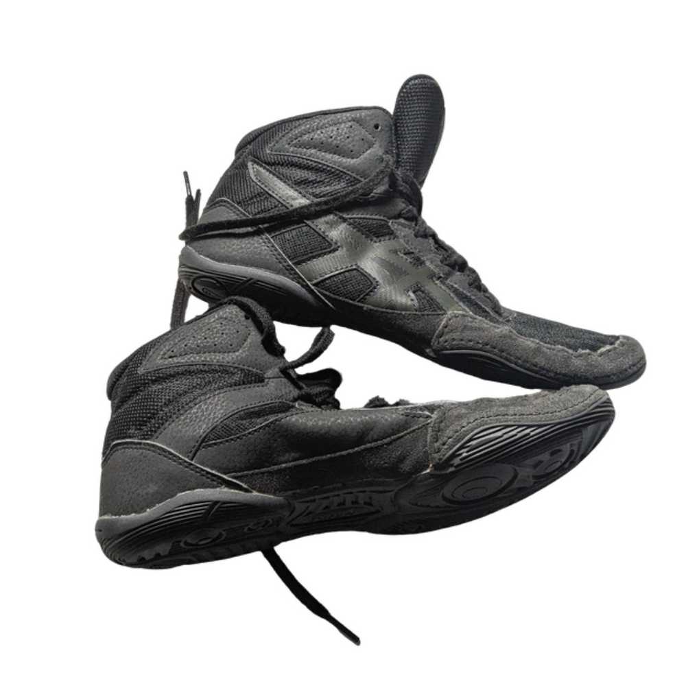 Asics Wrestling Shoes Men's Size 8 in Black - image 8