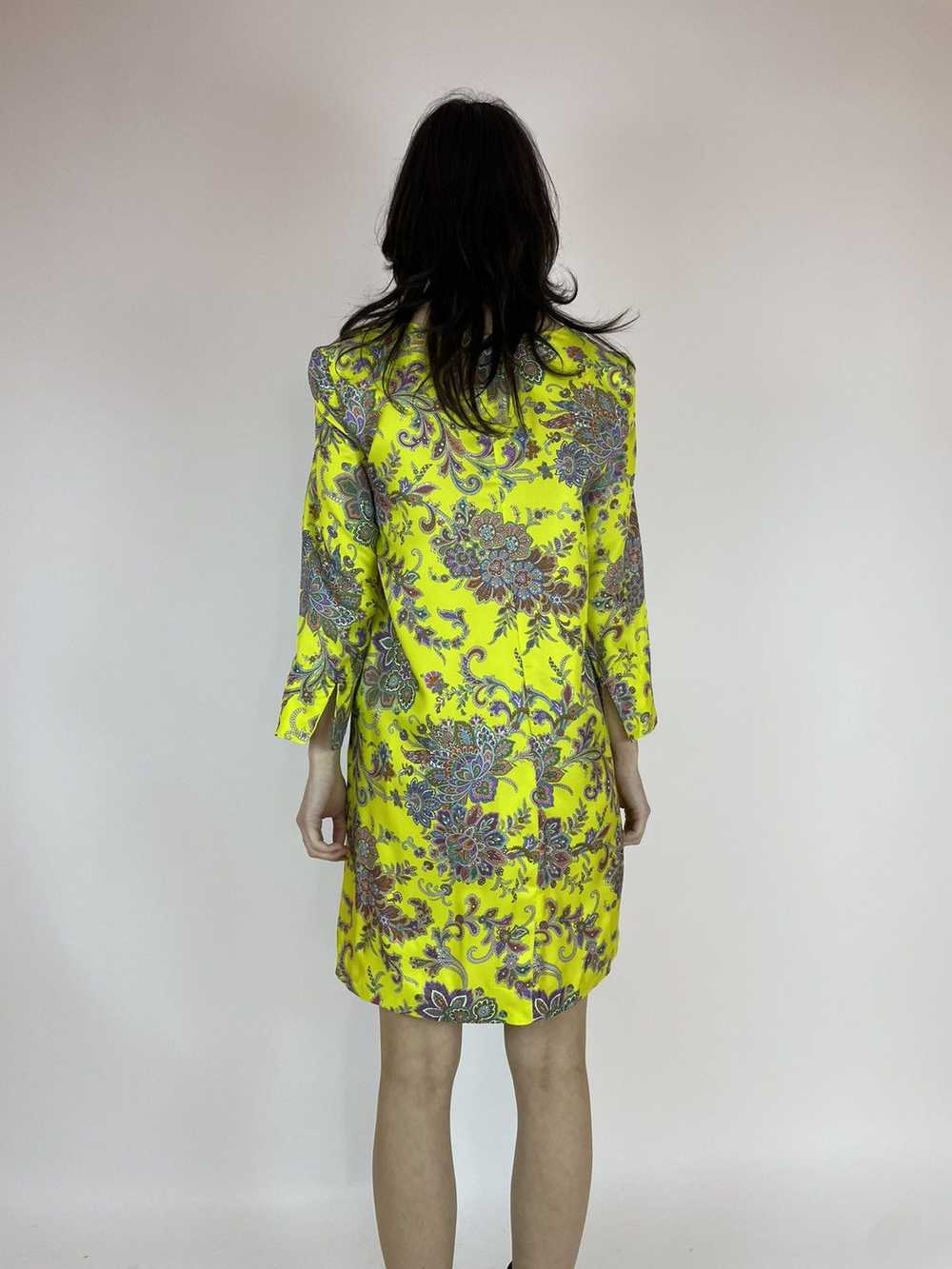 Zara ZARA HOME SILK Floral dress relaxed tunic Wo… - image 5