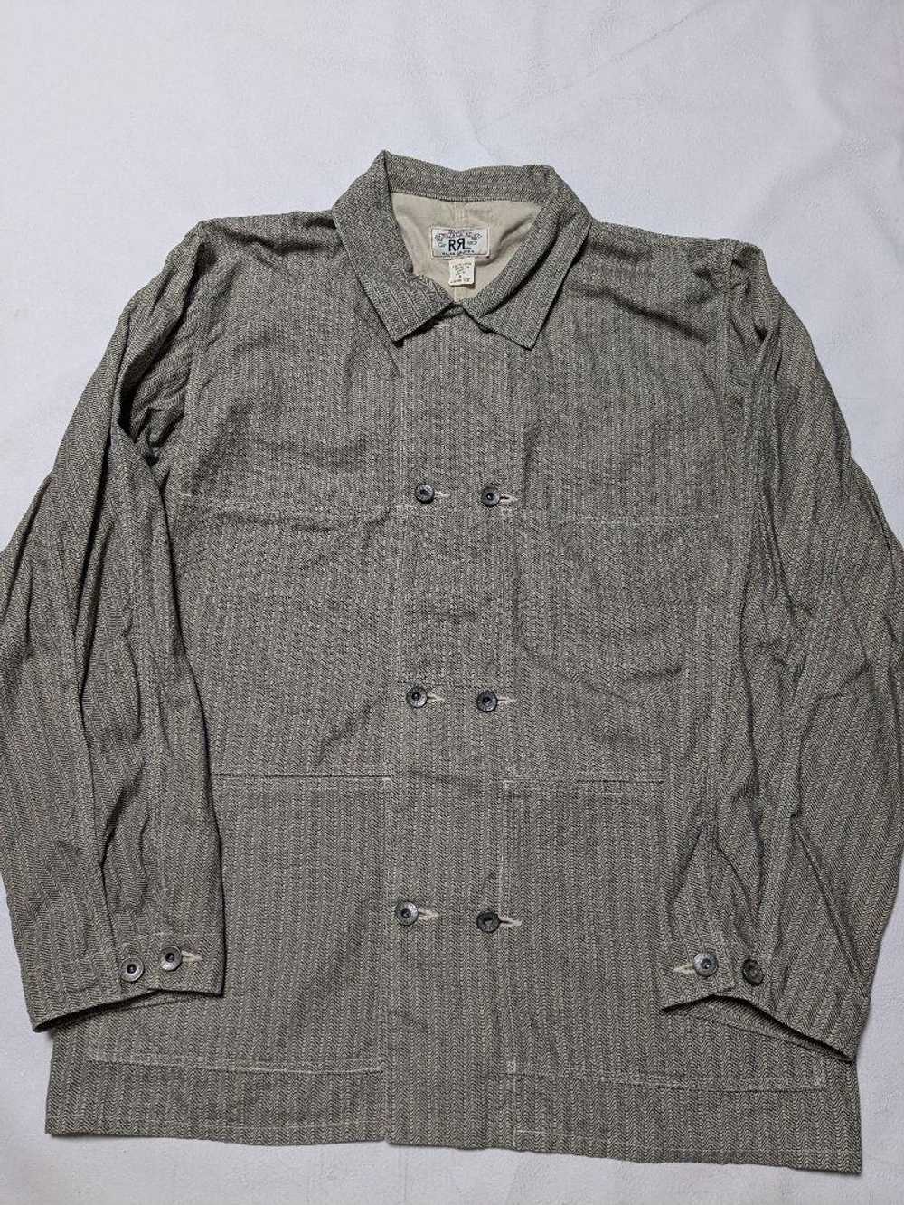 RRL Rrrl Ralph Lauren Herringbone Coverall Double… - image 1