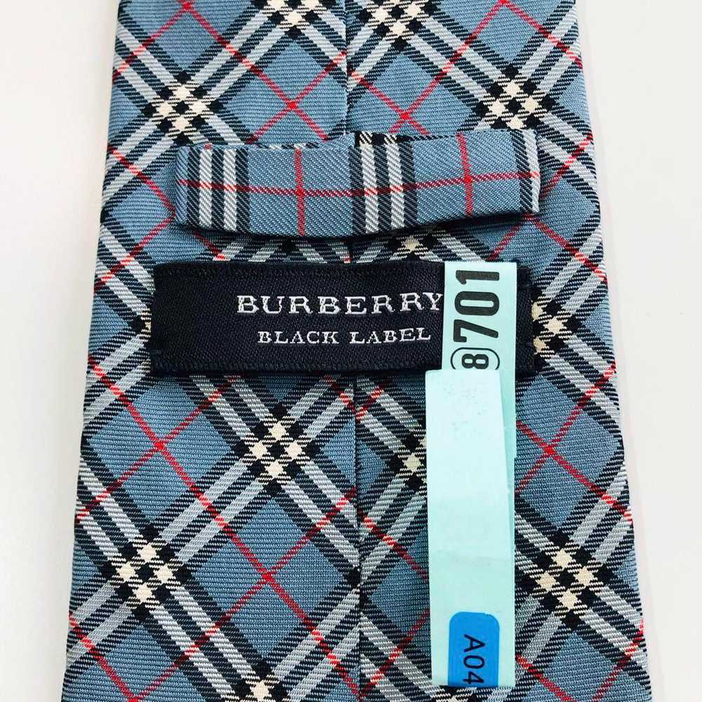 Burberry black label authentic necktie Nova plaid… - image 4