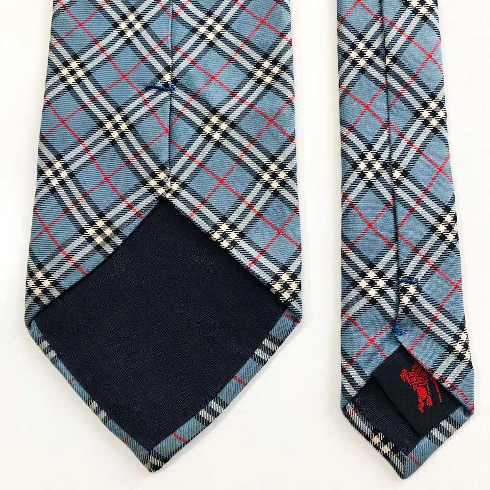 Burberry black label authentic necktie Nova plaid… - image 5