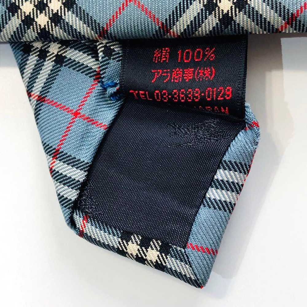 Burberry black label authentic necktie Nova plaid… - image 7