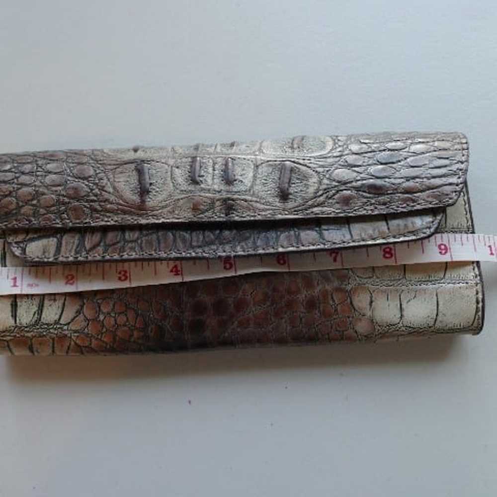 Vintage Sondra Roberts Crocodile Leather Purse - image 12