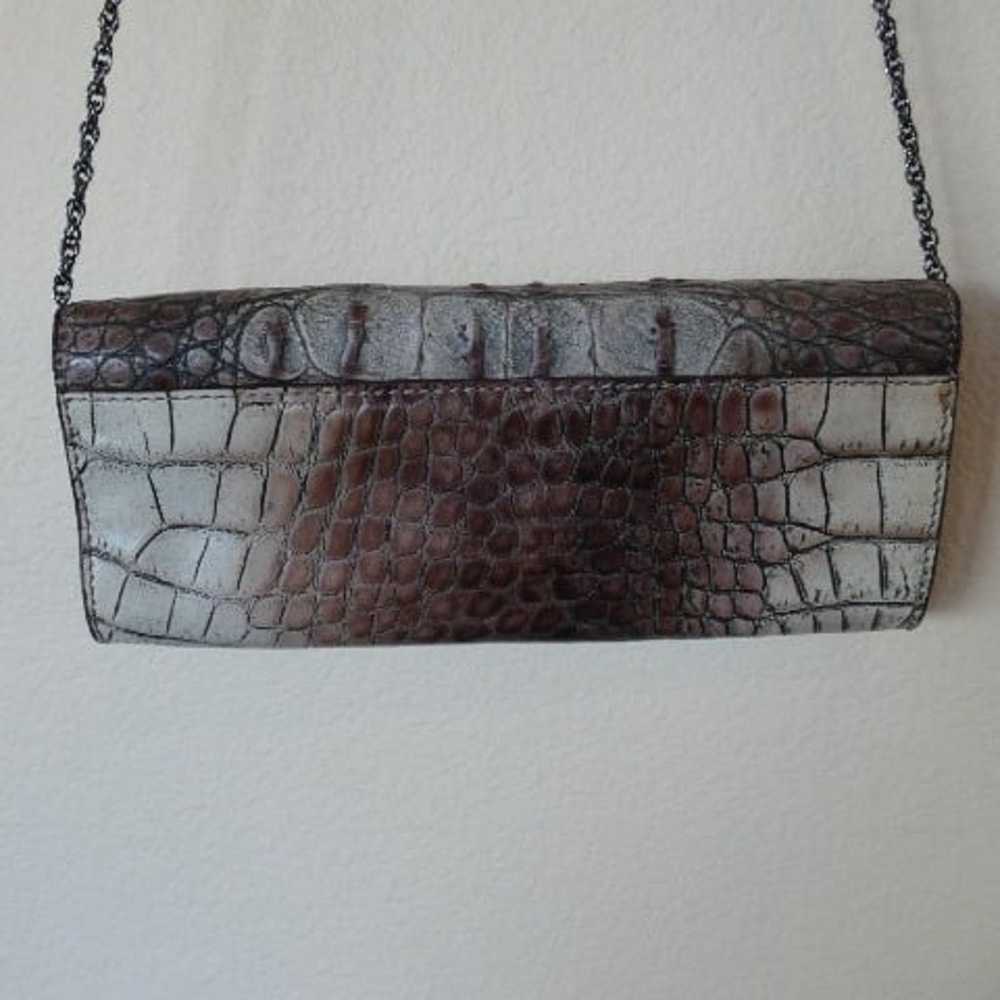 Vintage Sondra Roberts Crocodile Leather Purse - image 4