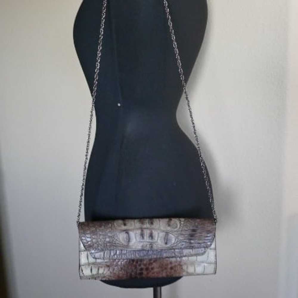 Vintage Sondra Roberts Crocodile Leather Purse - image 5