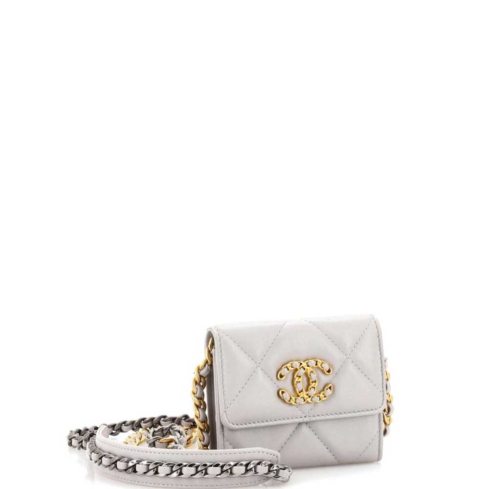 Chanel Leather clutch bag - image 3