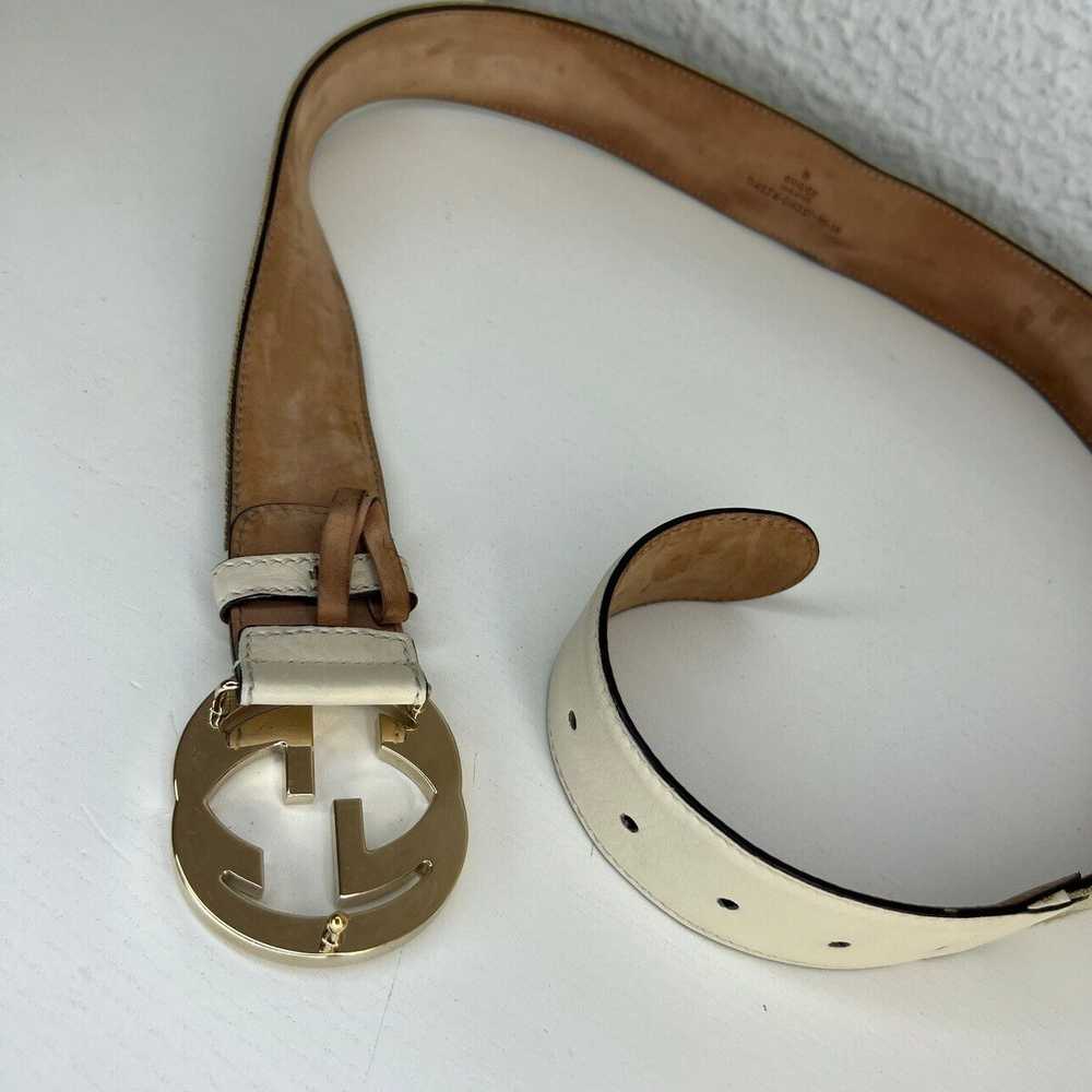 Gucci × Luxury × Streetwear Gucci GG Belt Gold Be… - image 5