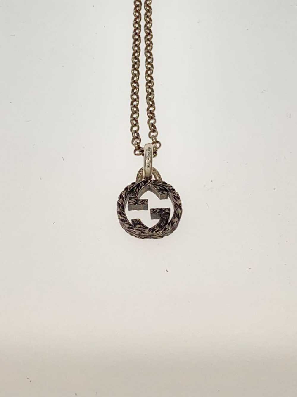 Gucci Necklace/Sv950/Slv/With Top/Men'S/4217G8402… - image 5