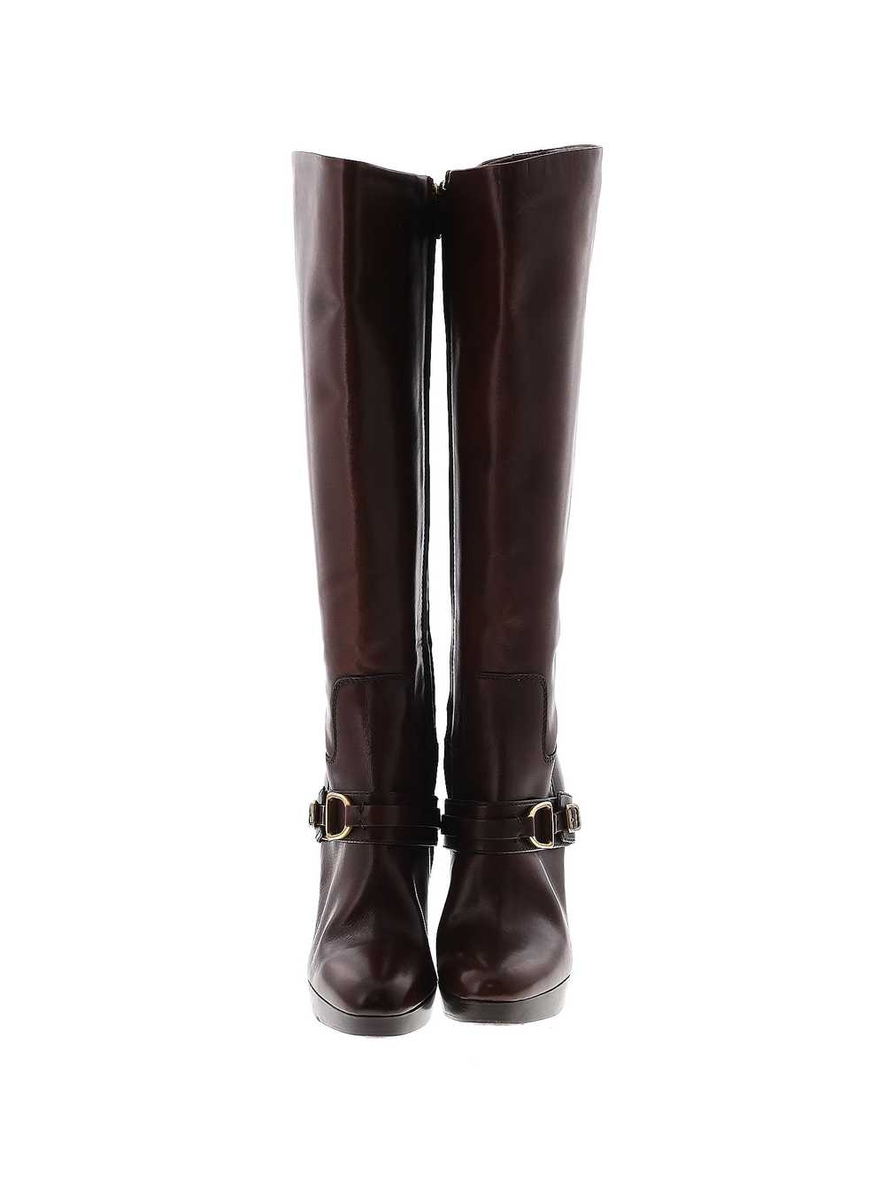 Ralph Lauren Collection Women Brown Boots 7.5 - image 2