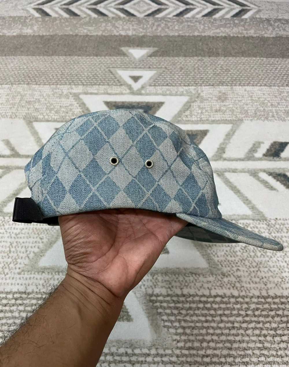 Supreme Supreme Denim Argyle Camp Cap - image 3