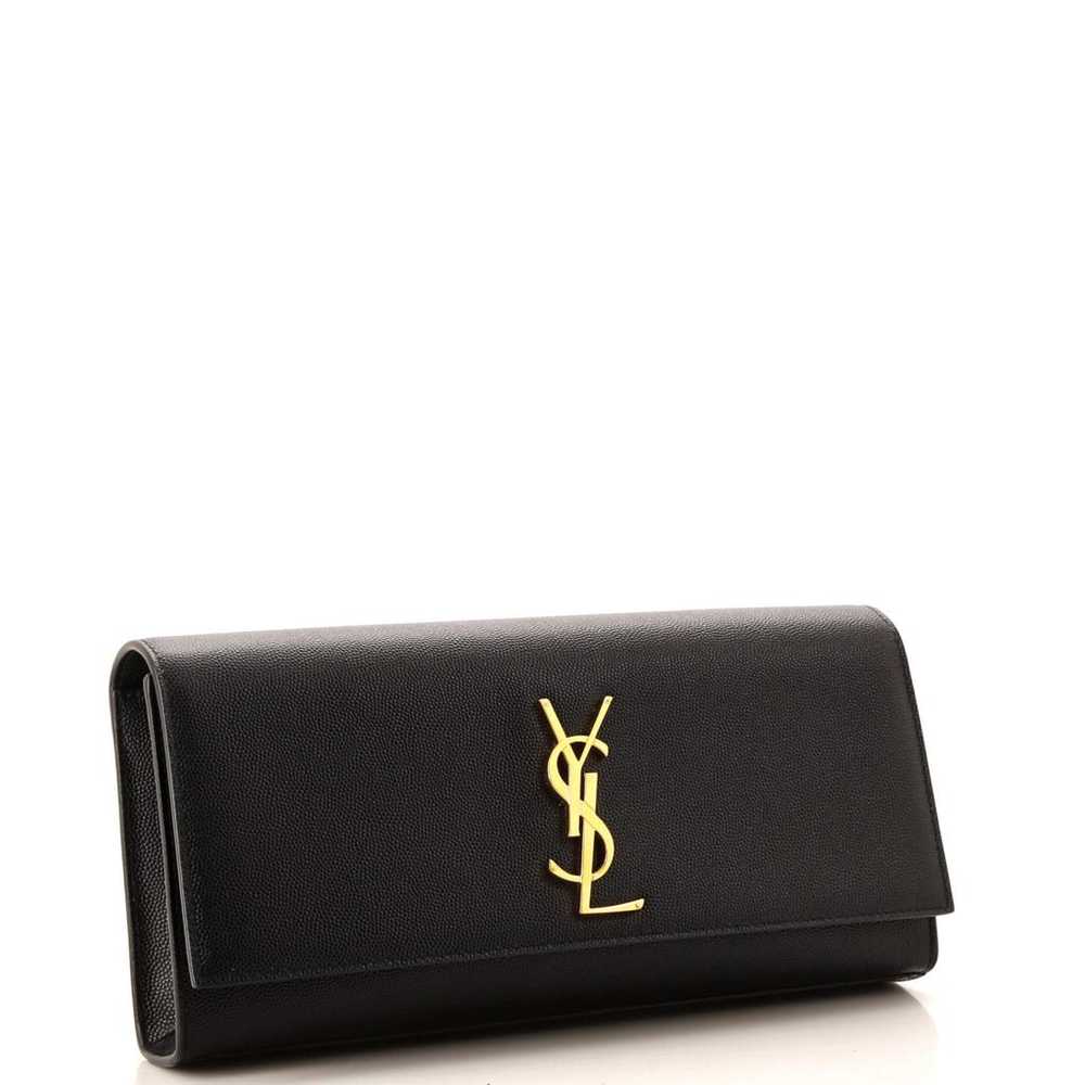 Saint Laurent Leather clutch bag - image 2