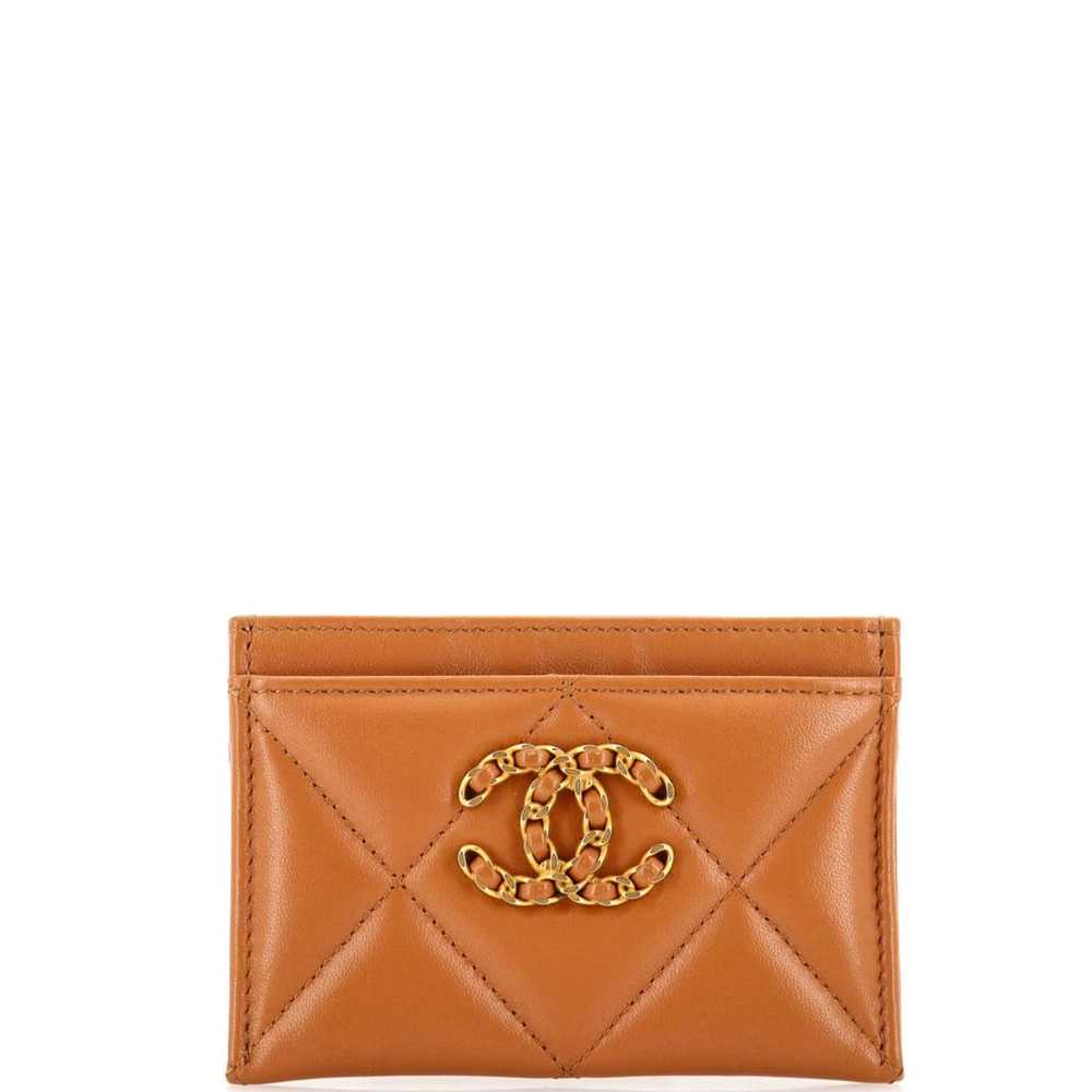 Chanel Leather card wallet - image 1