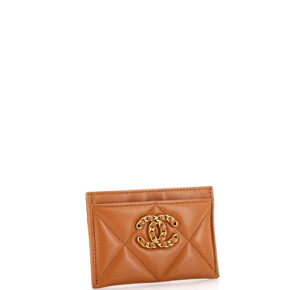 Chanel Leather card wallet - image 2