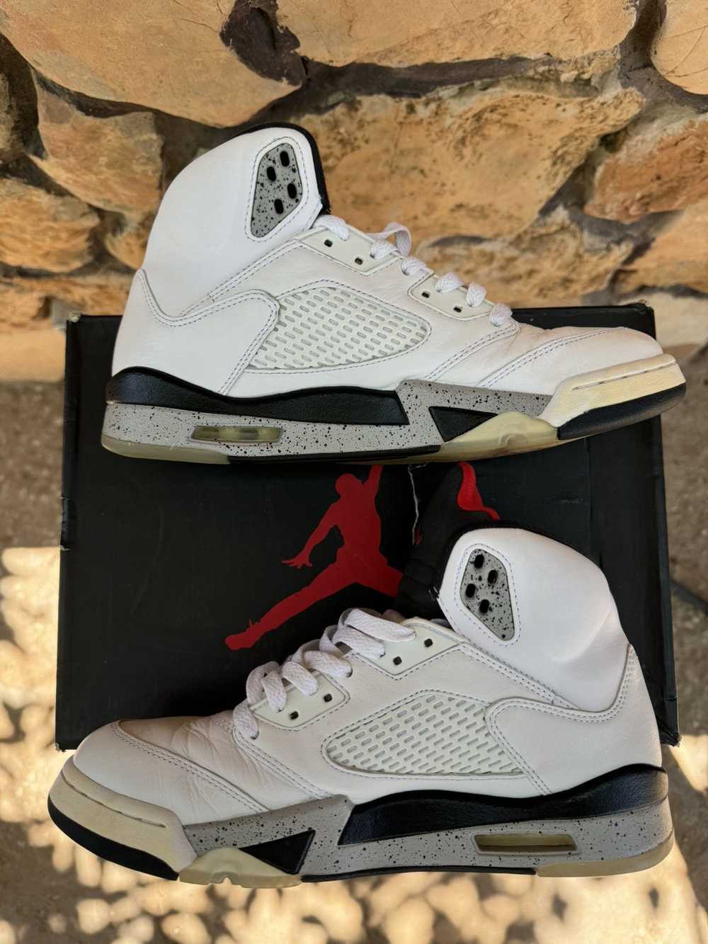 Jordan Brand Air Jordan 5 Retro White Cement - image 2