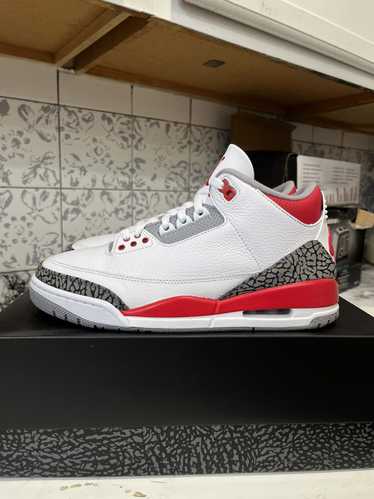 Jordan Brand × Nike Air Jordan 3 Retro Fire Red 2… - image 1