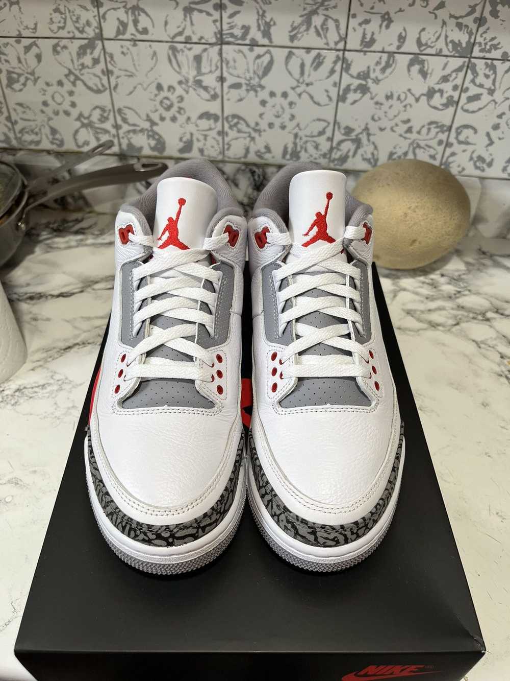 Jordan Brand × Nike Air Jordan 3 Retro Fire Red 2… - image 2