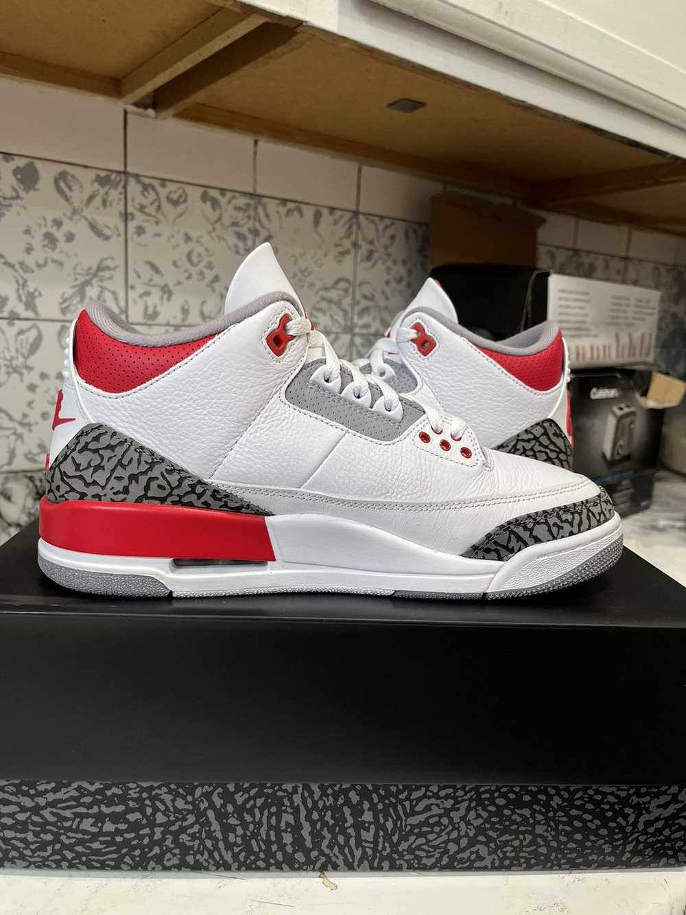 Jordan Brand × Nike Air Jordan 3 Retro Fire Red 2… - image 5