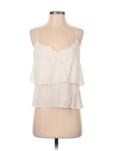 Aerie Women Ivory Short Sleeve Blouse XS