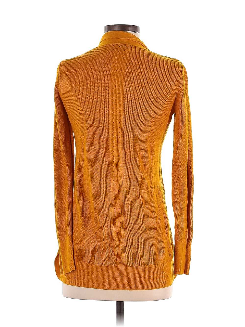 A New Day Women Orange Cardigan S - image 2