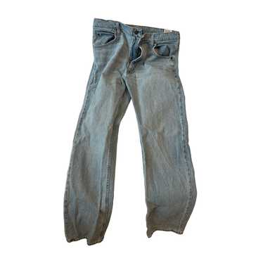 Wrangler Wrangler Straight Fit Blue Jeans 34x34 - image 1