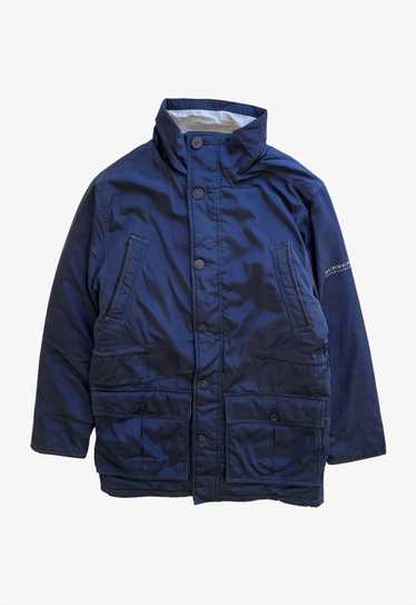 Vintage Y2K Women's Burberry Navy Utility Jacket