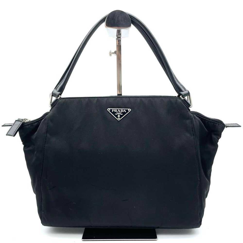 Prada Women's Shoulder Tote Bag Black nylon Vinta… - image 2