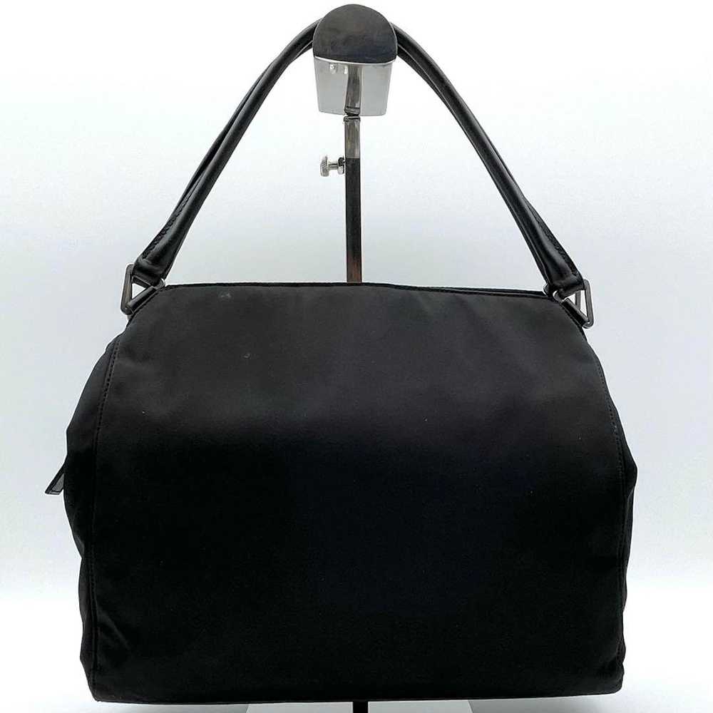 Prada Women's Shoulder Tote Bag Black nylon Vinta… - image 5