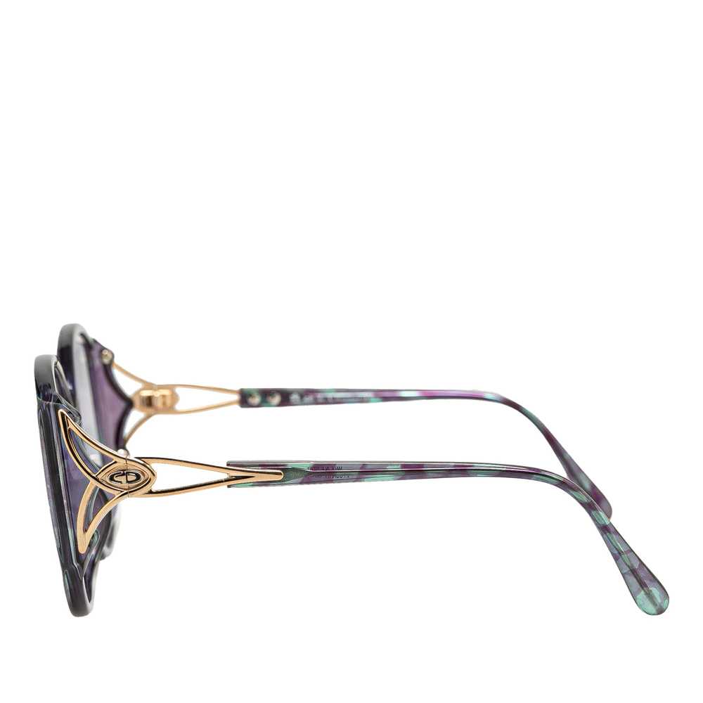 Purple Dior Vintage Eyeglasses Frame Sunglasses - image 4