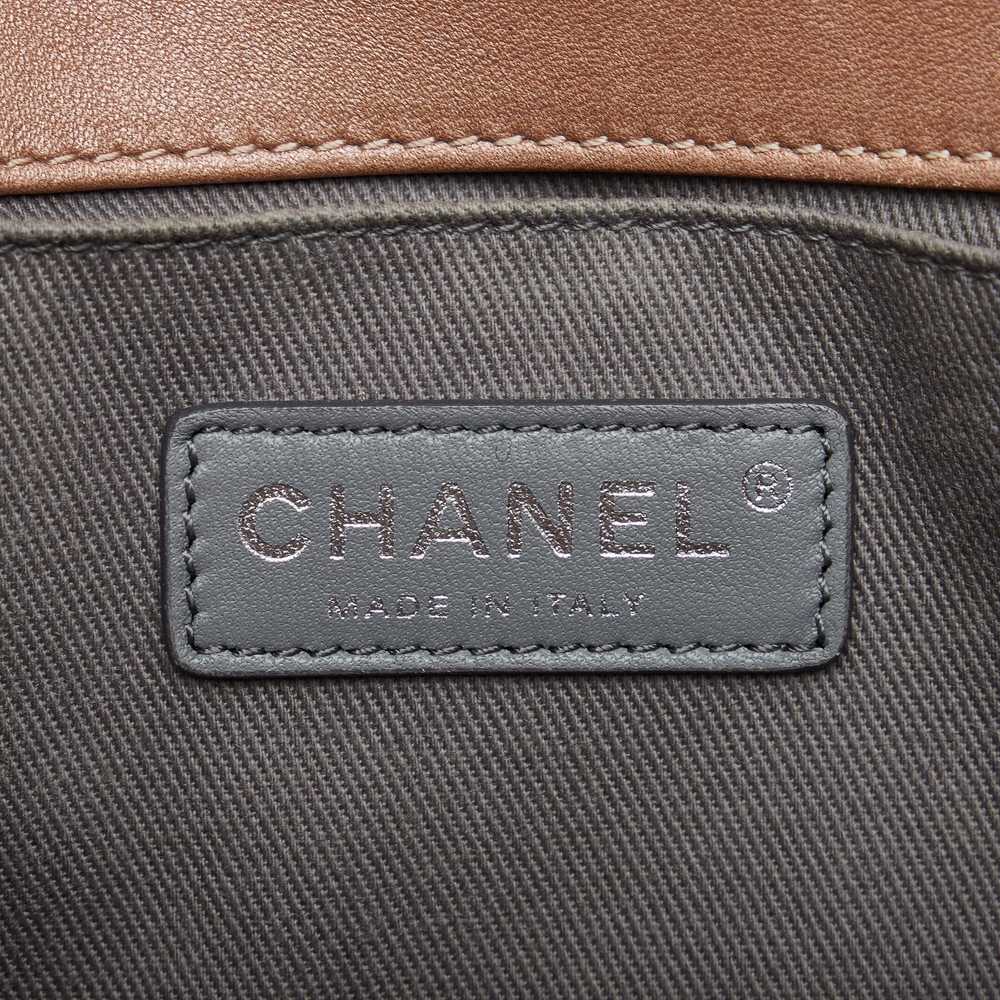 Brown Chanel Medium Boy Flap Bag - image 6