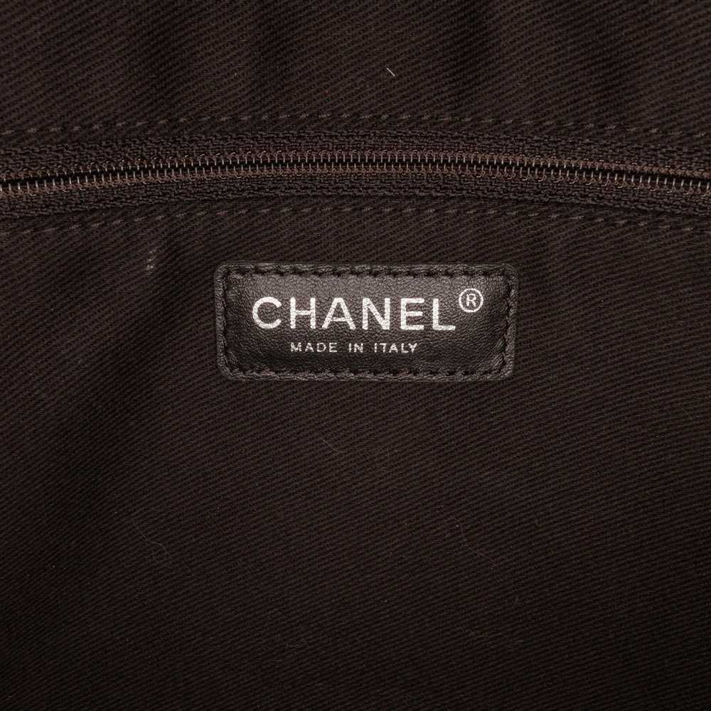 Black Chanel Jumbo CC Patchwork Classic Flap Shou… - image 7