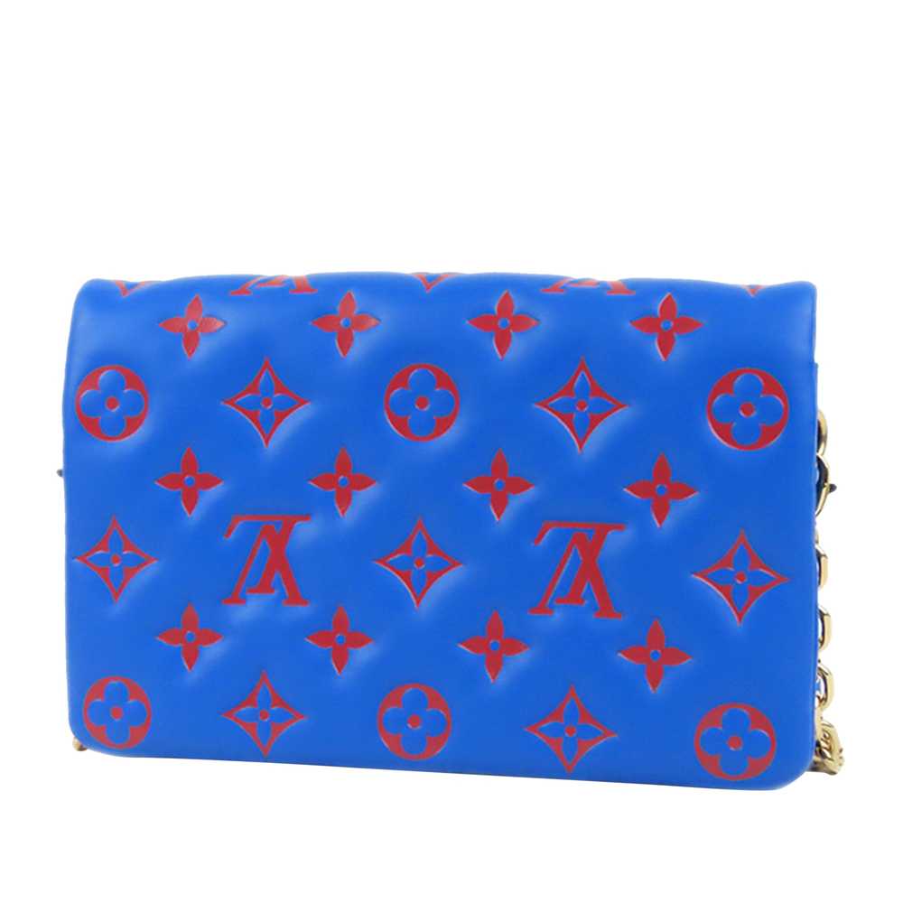 Blue Louis Vuitton Monogram Coussin Pochette - image 2