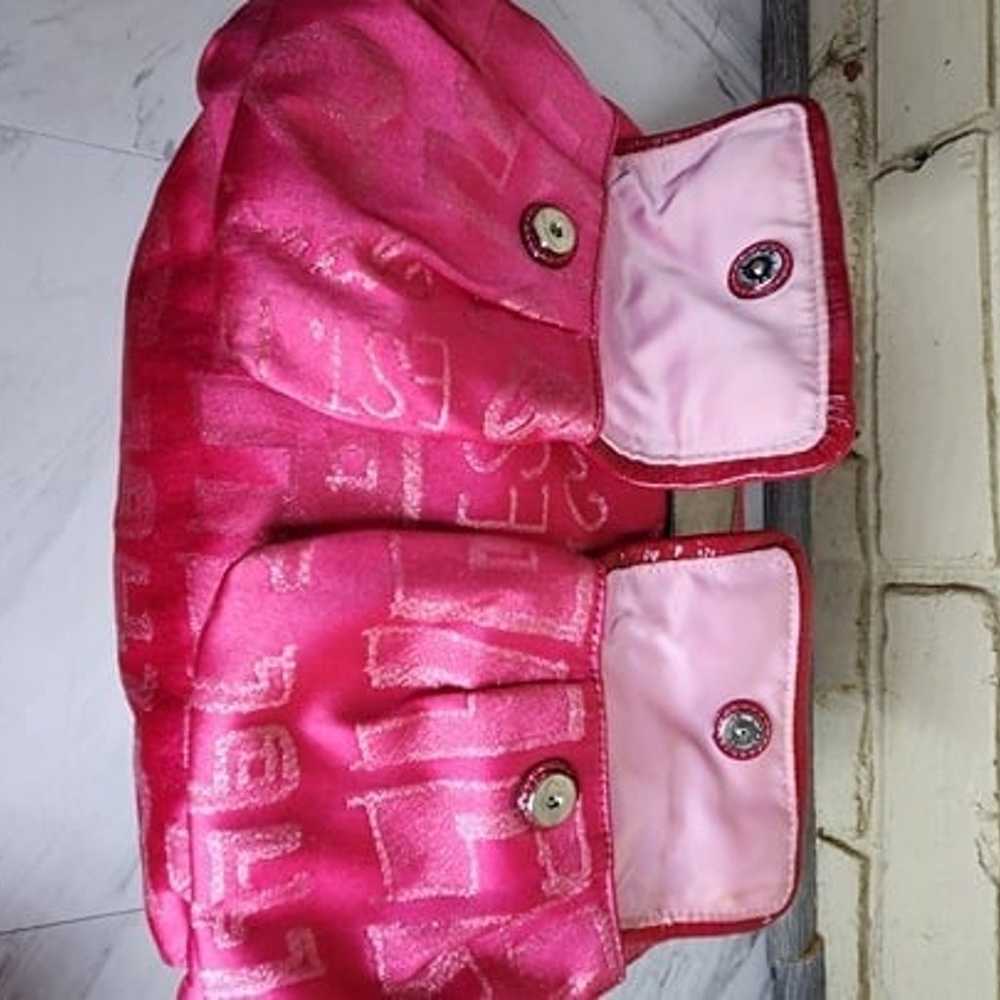 Like New Rare Rare Coach Poppy Storypatch Pink Sh… - image 9