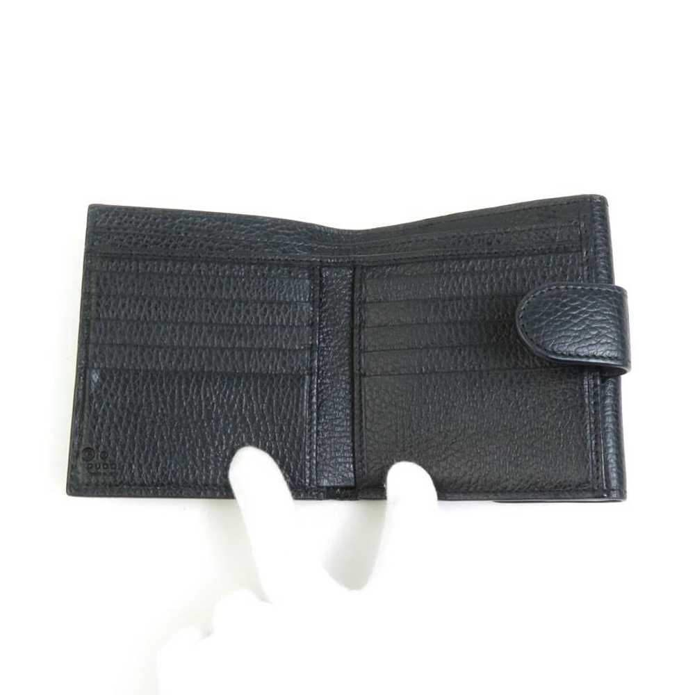 GUCCI Authentic Mini Bifold Wallet 598167 Interlo… - image 3