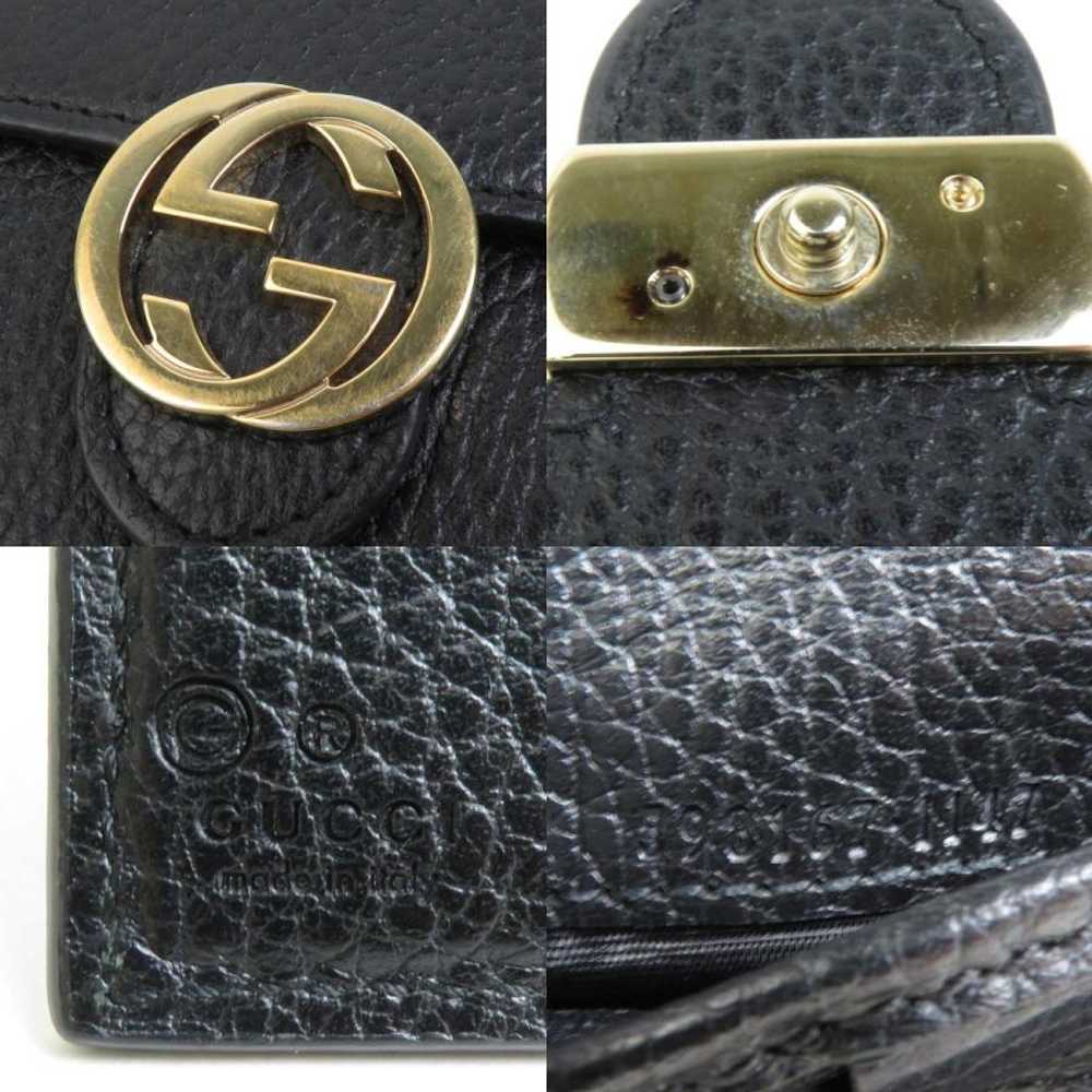 GUCCI Authentic Mini Bifold Wallet 598167 Interlo… - image 5