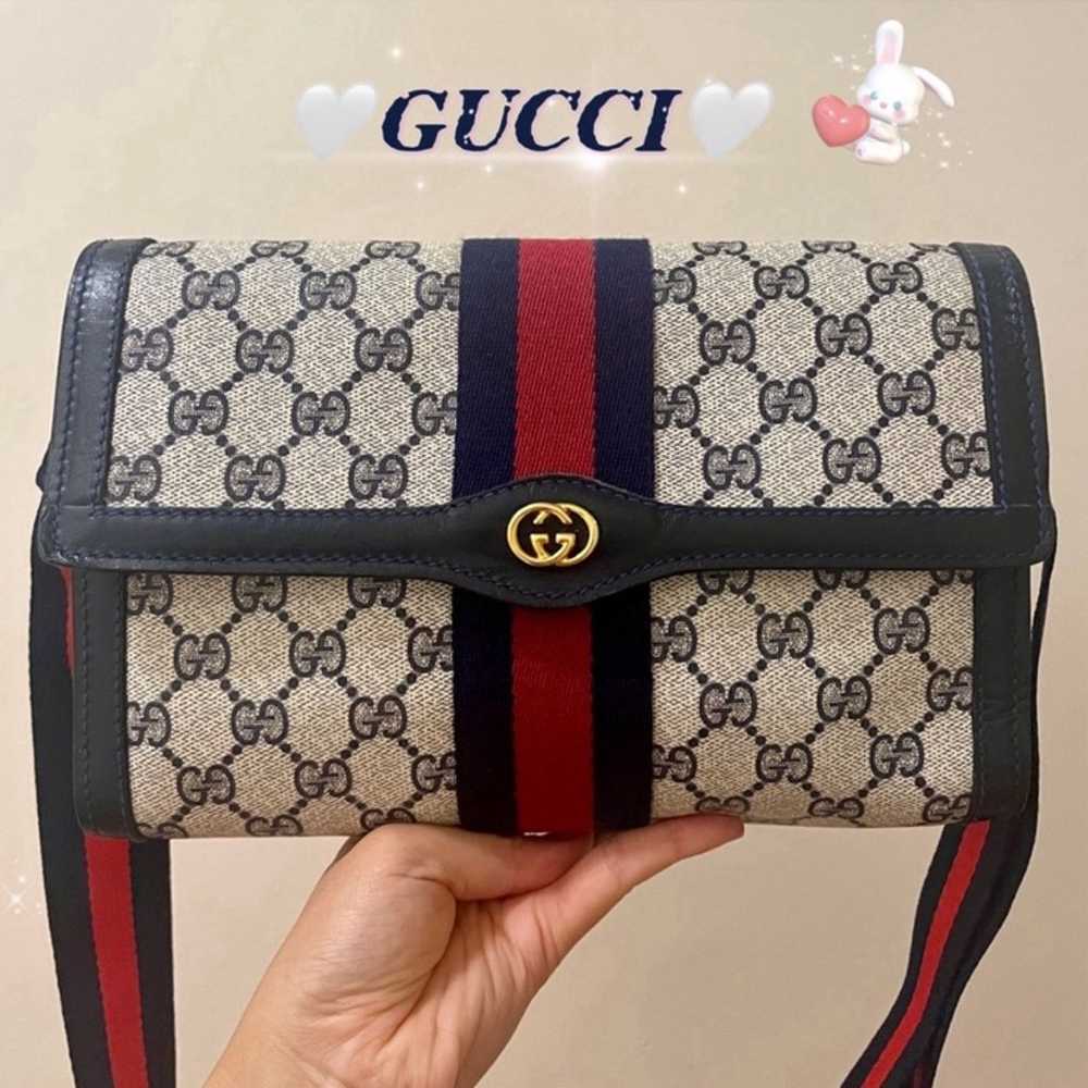 ❤️Auth❤️RARE VTG GG Monogram Supreme Interlocking… - image 8