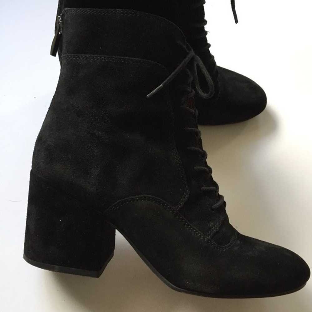 franco sarto leather suede boots - image 2