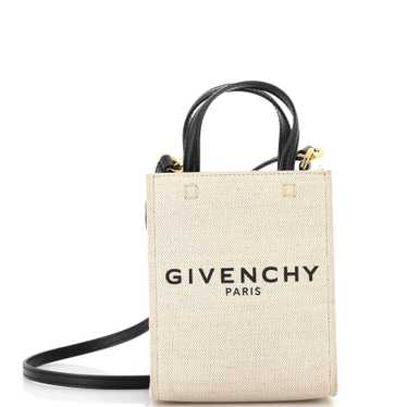 GIVENCHY Vertical G-Tote Canvas Mini