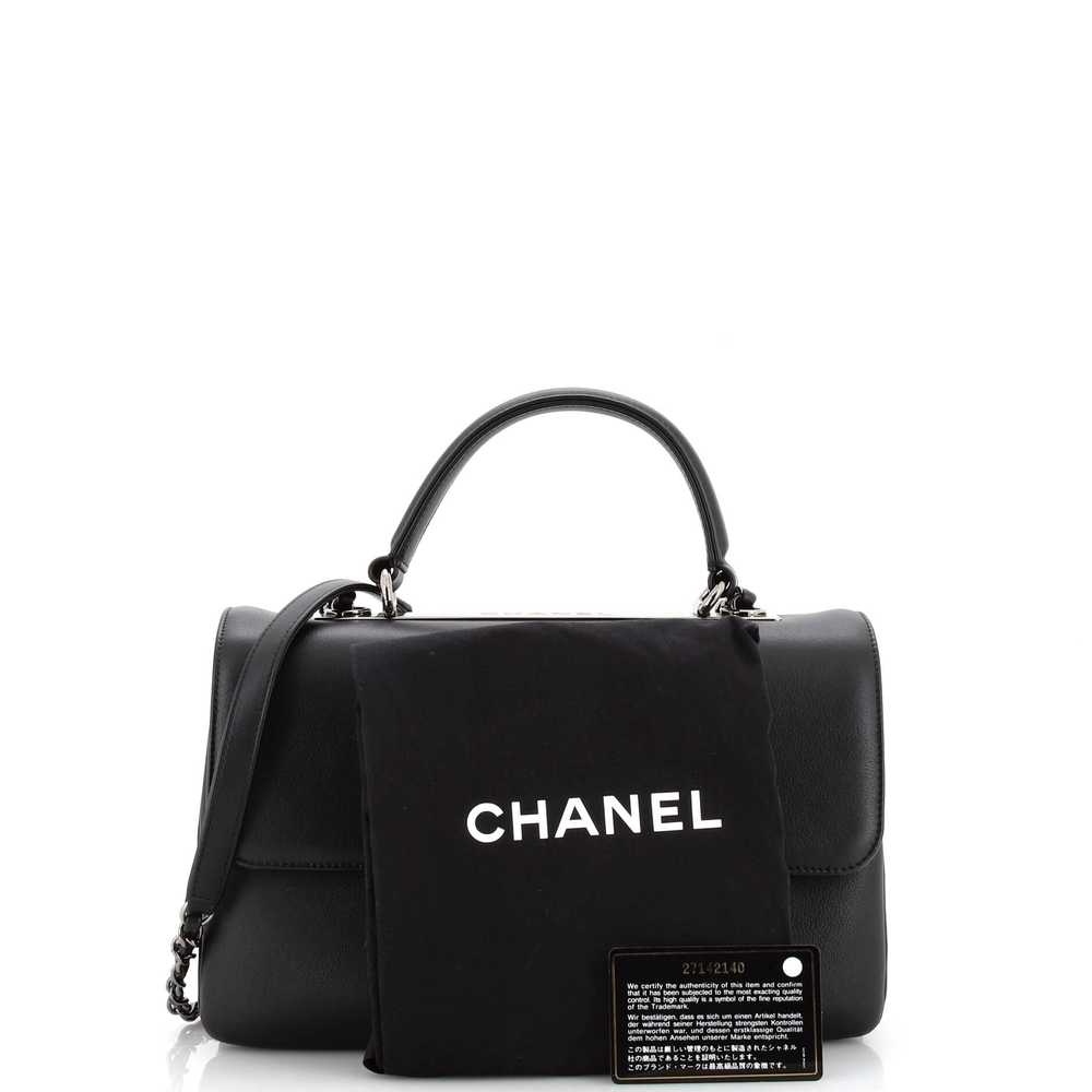 CHANEL Trendy CC Top Handle Bag Calfskin Medium - image 2