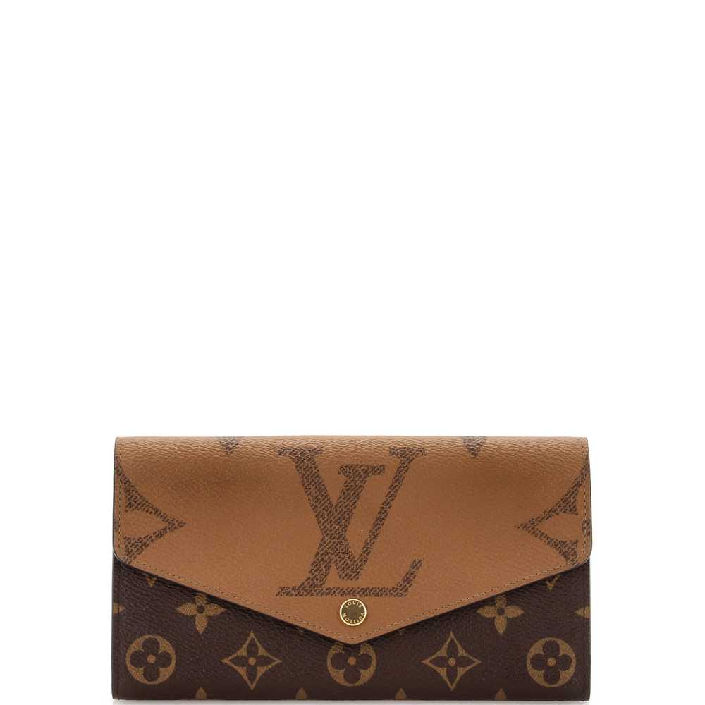 Louis Vuitton Sarah Wallet NM Reverse Monogram Gi… - image 1