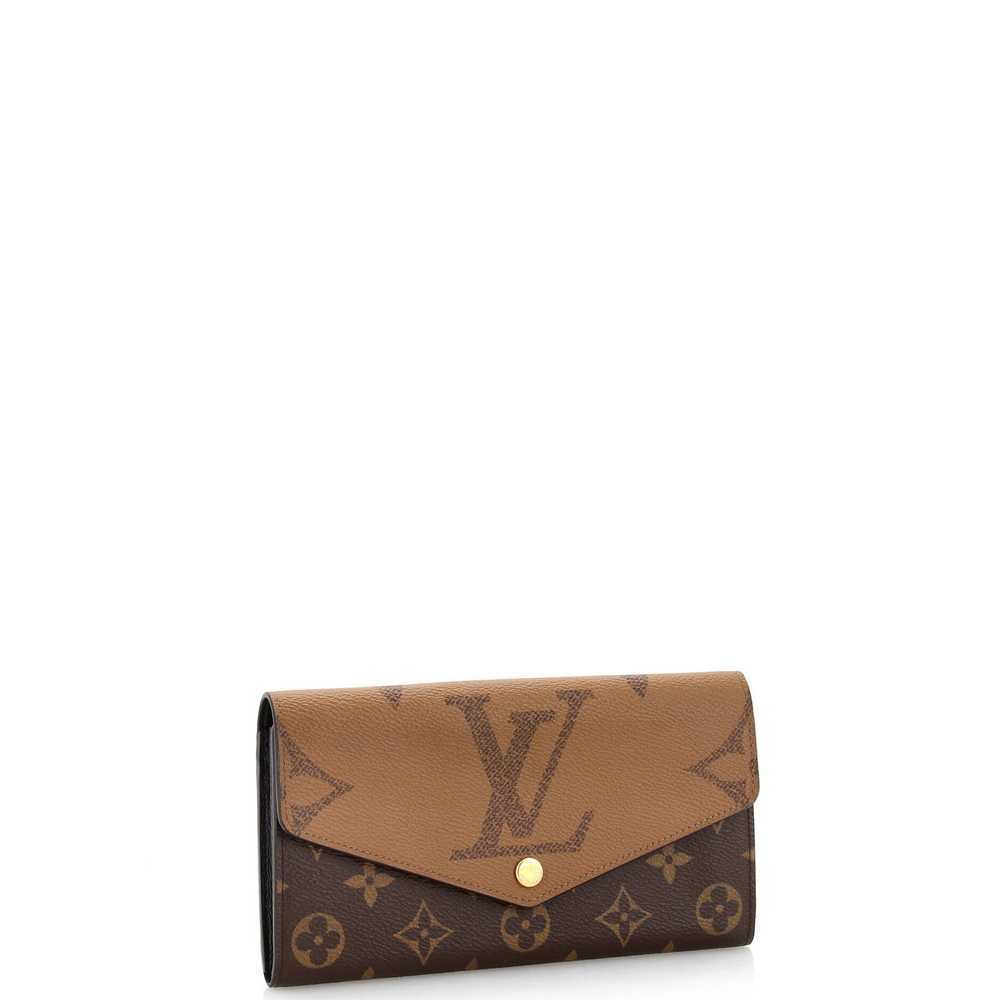 Louis Vuitton Sarah Wallet NM Reverse Monogram Gi… - image 2