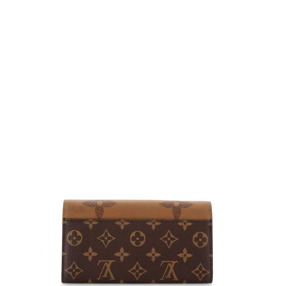 Louis Vuitton Sarah Wallet NM Reverse Monogram Gi… - image 3