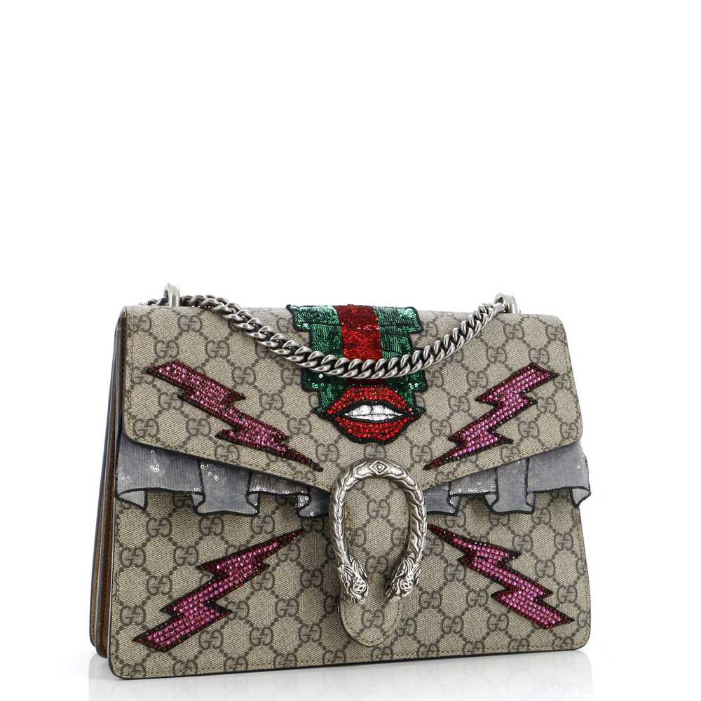 GUCCI Dionysus Bag Embellished GG Coated Canvas M… - image 2