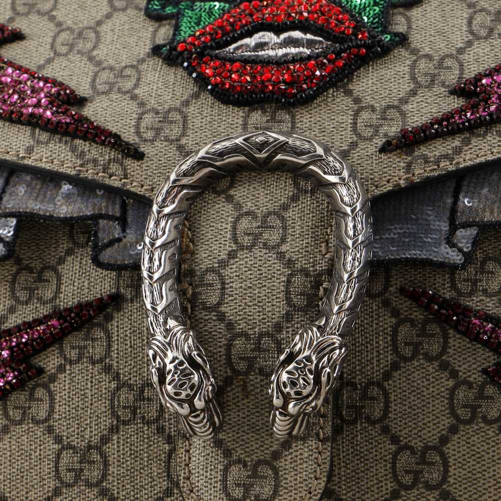 GUCCI Dionysus Bag Embellished GG Coated Canvas M… - image 6