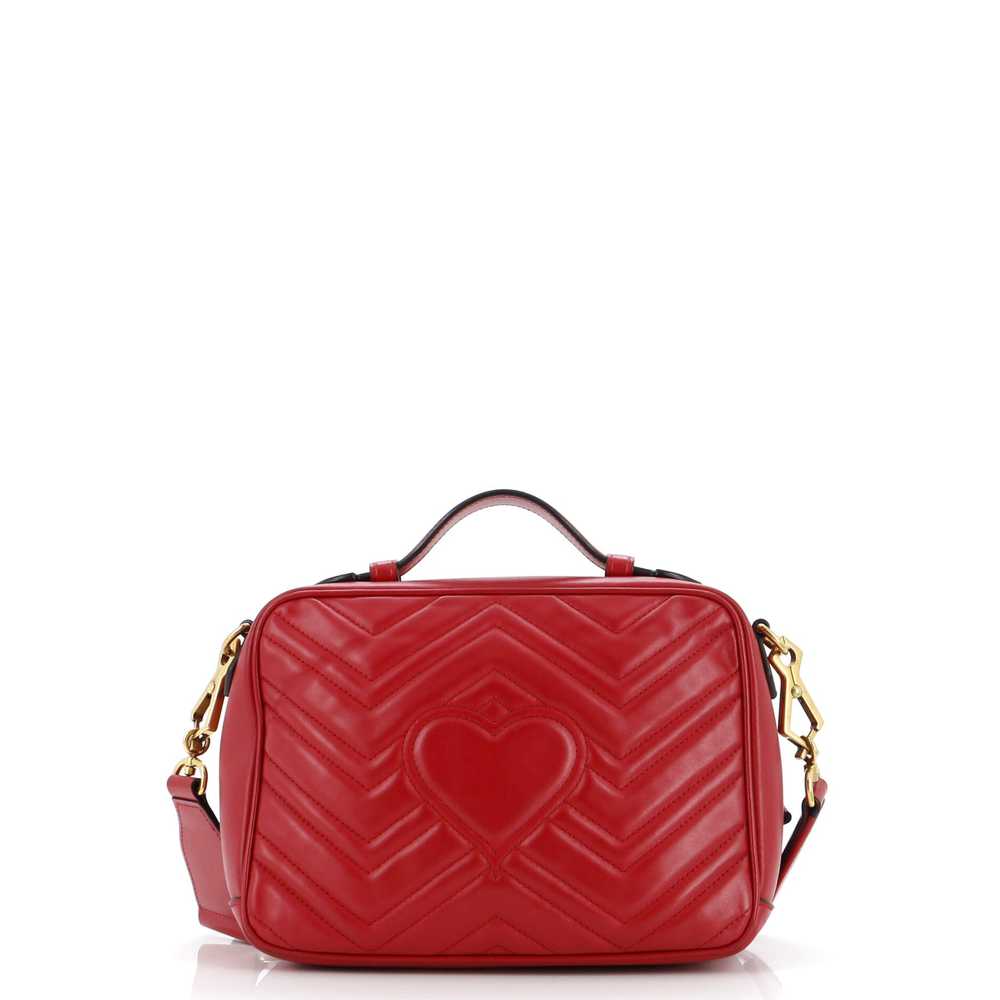 GUCCI GG Marmont Zip Around Camera Bag Matelasse … - image 3