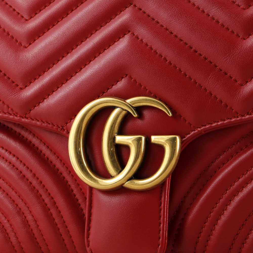 GUCCI GG Marmont Zip Around Camera Bag Matelasse … - image 6