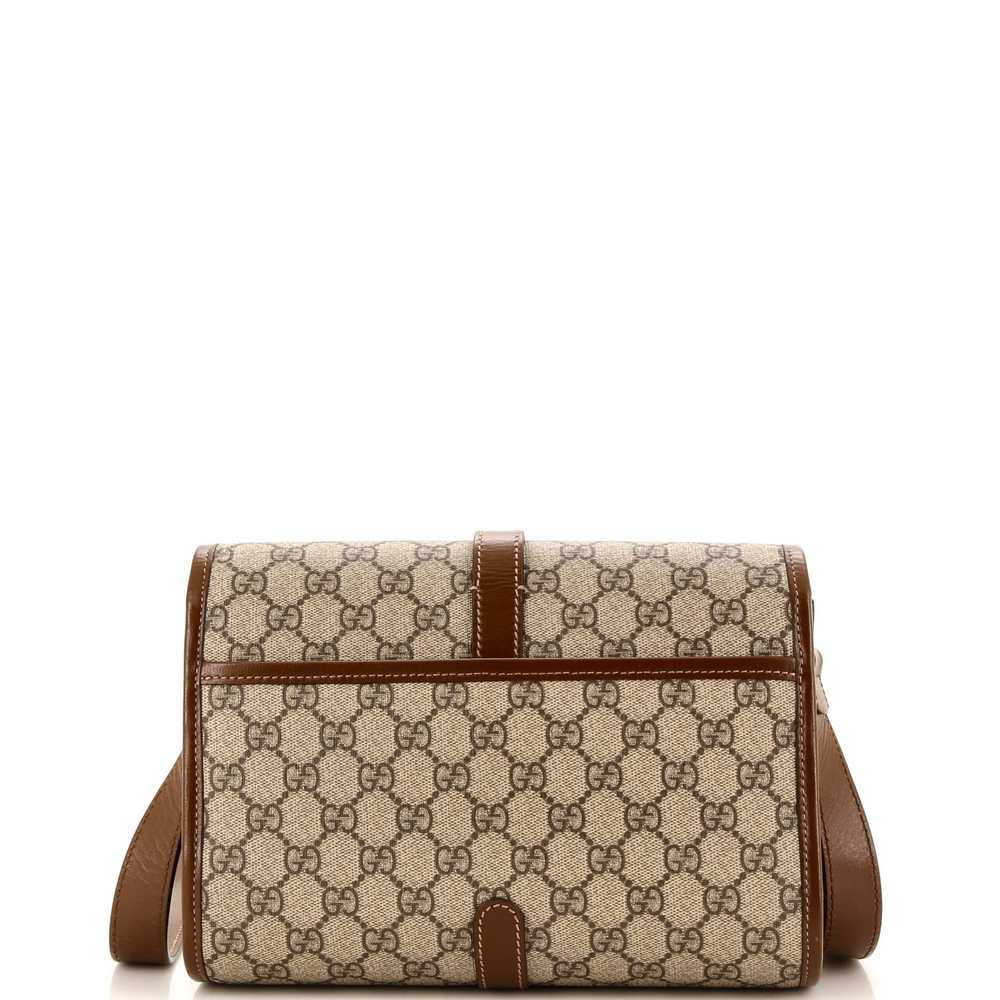 GUCCI Interlocking G Patch Messenger Bag GG Coate… - image 3