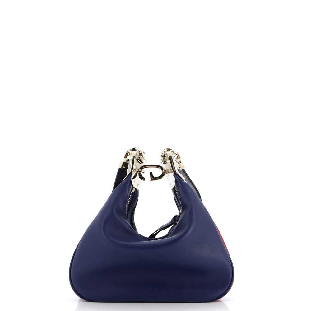 GUCCI Attache Shoulder Bag Leather Small - image 4