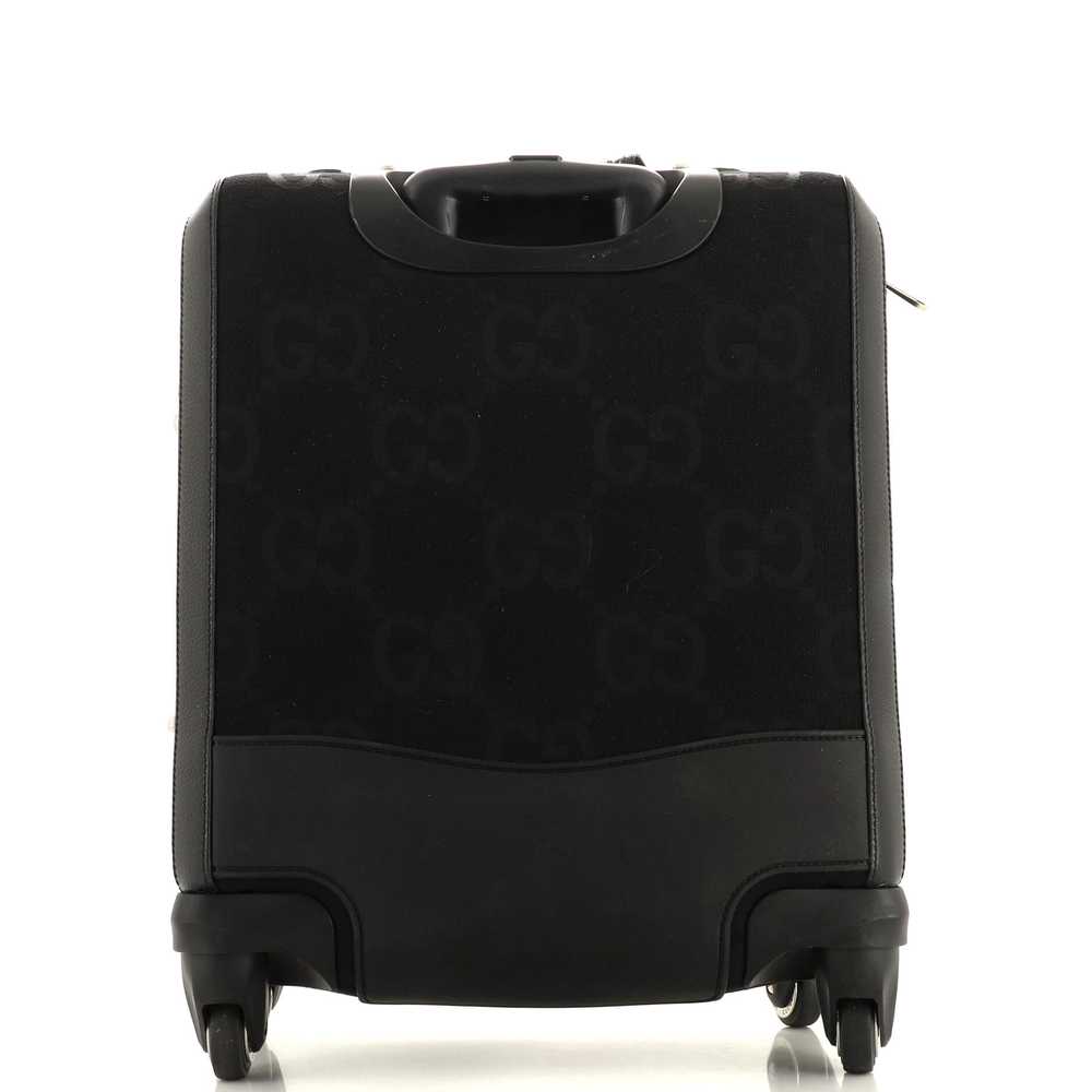 GUCCI Savoy Web Cabin Trolley Rolling Luggage Jum… - image 3