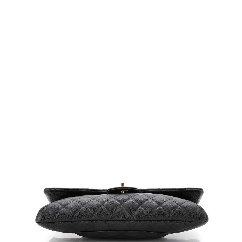 CHANEL Classic Flap Clutch Quilted Lambskin - image 5