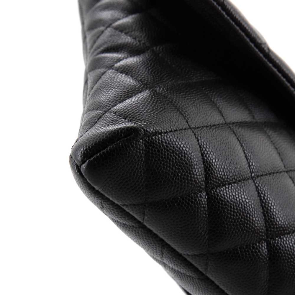 CHANEL Classic Flap Clutch Quilted Lambskin - image 8